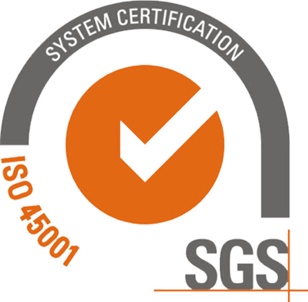 ISO 45001 certification logo