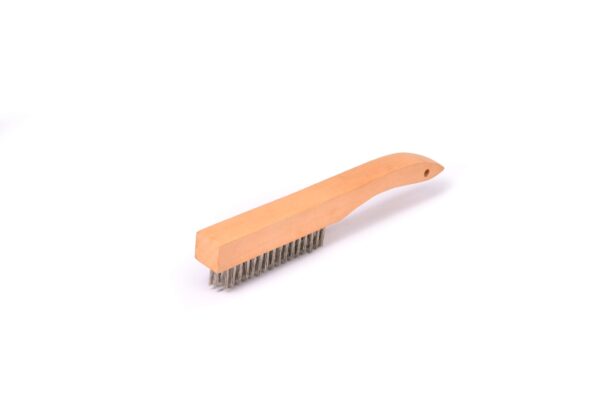 Silver Short Wire Brush by Ravi Brush